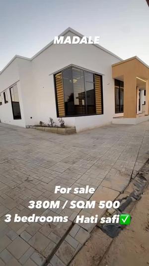 Nyumba ya vyumba vitatu inauzwa Madale Flamingo, Dar Es Salaam Nyumba ya vyumba vitatu inauzwa Madale Flamingo, Dar Es Salaam