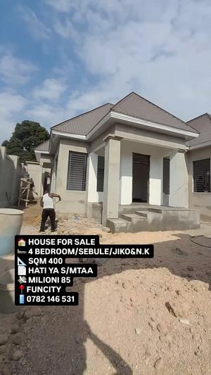 4 Bedrooms House for Sale in Kigamboni - FunCity, Dar Es Salaam (400 sqm) 4 Bedrooms House for Sale in Kigamboni - FunCity, Dar Es Salaam (400 sqm)