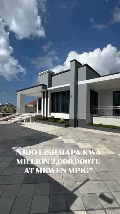 Nyumba ya vyumba vinne inapangishwa Mbweni Mpiji, Dar Es Salaam