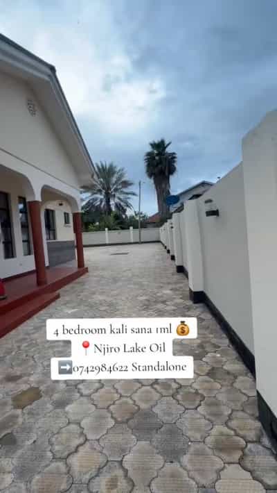 Nyumba ya vyumba vinne inapangishwa Njiro Lake Oil, Arusha