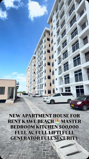 Apartment ya chumba kimoja inapangishwa Kawe Beach, Dar Es Salaam