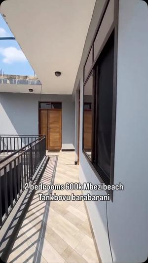 Nyumba ya vyumba viwili inapangishwa Mbezi Beach Tankbovu, Dar Es Salaam