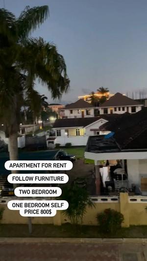 Apartment (Furnished) ya vyumba viwili inapangishwa Mbezi Beach Chini, Dar Es Salaam