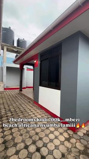 Nyumba/Apartment ya vyumba viwili inapangishwa Mbezi Beach Afrikana, Dar Es Salaam