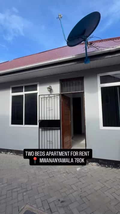 Apartment ya vyumba viwili inapangishwa Mwananyamala, Dar Es Salaam