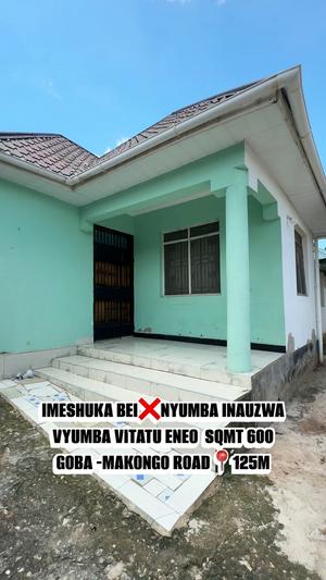 3 Bedrooms House for Sale in Goba njia ya makongo, Dar Es Salaam (600 sqm) 3 Bedrooms House for Sale in Goba njia ya makongo, Dar Es Salaam (600 sqm)
