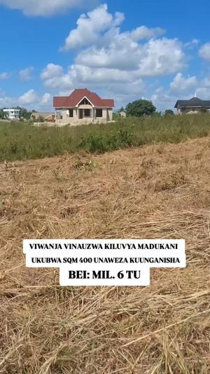 Residential Plots for Sale in Kiluvya Madukani Makurunge, Pwani (400 sqm) Residential Plots for Sale in Kiluvya Madukani Makurunge, Pwani (400 sqm)