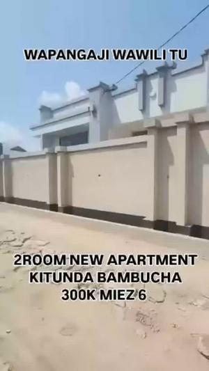 Apartment ya vyumba viwili inapangishwa Kitunda Bambucha, Dar Es Salaam