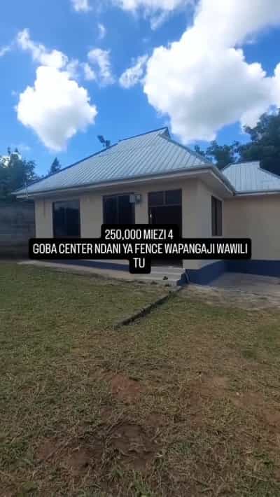 Nyumba ya vyumba viwili inapangishwa Goba Center, Dar Es Salaam
