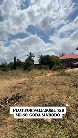 Residential Plot for Sale in Goba Marobo / Muungano, Dar Es Salaam