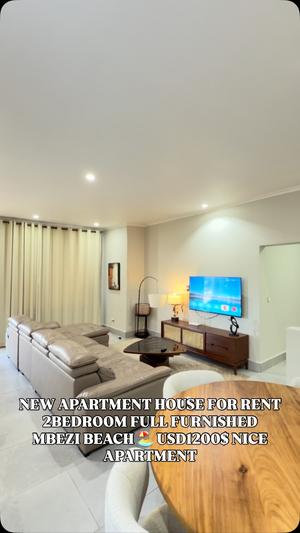 Apartment (Furnished) ya vyumba viwili inapangishwa Mbezi Beach, Dar Es Salaam Apartment (Furnished) ya vyumba viwili inapangishwa Mbezi Beach, Dar Es Salaam