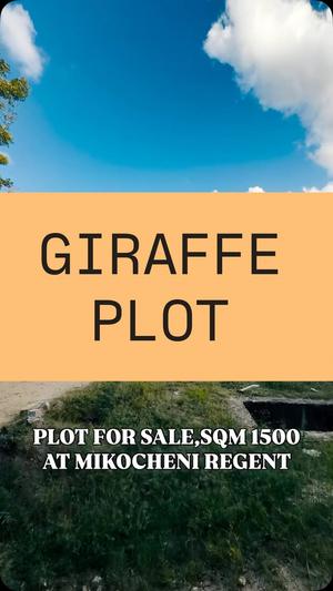 Plot for sale in Mikocheni, Dar Es Salaam sqm 1500