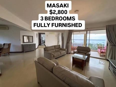 Nyumba (Furnished) ya vyumba vitatu inapangishwa Masaki, Dar Es Salaam