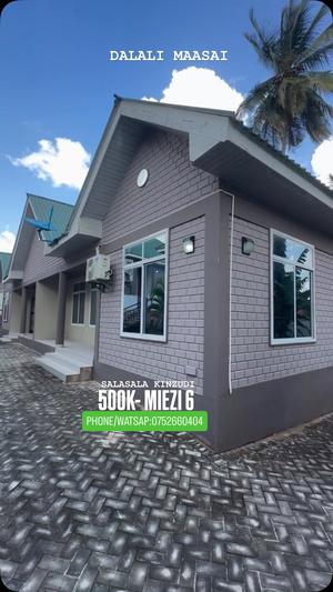 2 Bedrooms House for Rent in Salasala Kinzudi, Dar Es Salaam