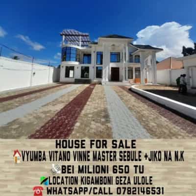5 Bedrooms House for Sale in Kigamboni – Geza Ulole, Dar Es Salaam (800 sqm) 5 Bedrooms House for Sale in Kigamboni – Geza Ulole, Dar Es Salaam (800 sqm)