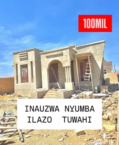 Nyumba ya vyumba vitatu inauzwa Ilazo, Dodoma (500 sqm)