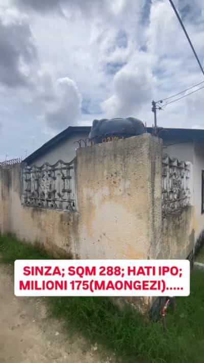 Residential Plot for Sale in SINZA, Dar Es Salaam (288 sqm)