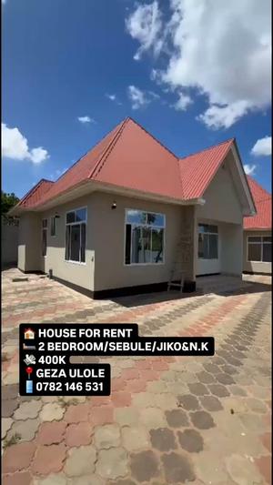 2 Bedrooms House for Rent in Kigamboni Geza Ulole, Dar Es Salaam 2 Bedrooms House for Rent in Kigamboni Geza Ulole, Dar Es Salaam