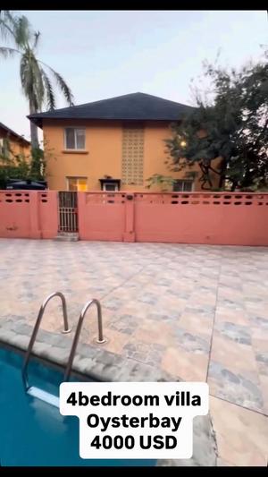 Villa (Furnished) ya vyumba vinne inapangishwa Osterbay, Dar Es Salaam Villa (Furnished) ya vyumba vinne inapangishwa Osterbay, Dar Es Salaam