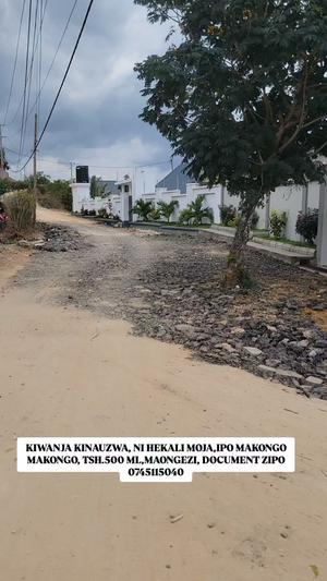 Kiwanja kinauzwa Makongo Makongo, Dar Es Salaam (1 acre)