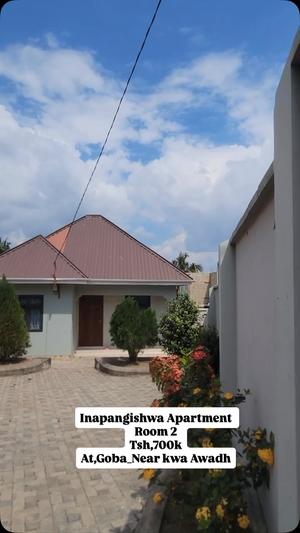 Nyumba/Apartment ya vyumba viwili inapangishwa Goba, Dar Es Salaam Nyumba/Apartment ya vyumba viwili inapangishwa Goba, Dar Es Salaam