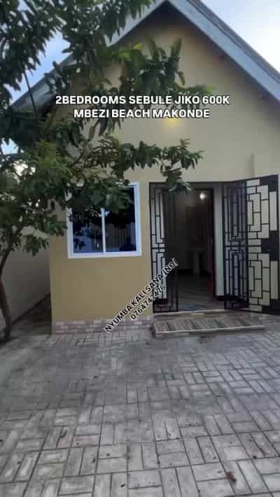 Nyumba ya vyumba viwili inapangishwa Mbezi Beach, Dar Es Salaam