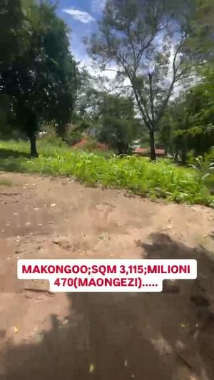 Kiwanja kinauzwa Makongo, Dar Es Salaam sqm 3115