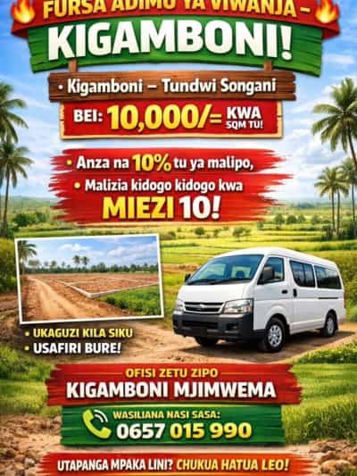 Viwanja vinauzwa Kigamboni, Dar Es Salaam Viwanja vinauzwa Kigamboni, Dar Es Salaam