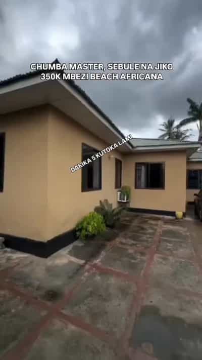 Nyumba ya chumba kimoja inapangishwa Mbezi Beach, Dar Es Salaam