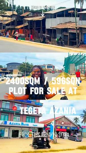 Viwanja vinauzwa Tegeta Azania, Dar Es Salaam sqm 2400