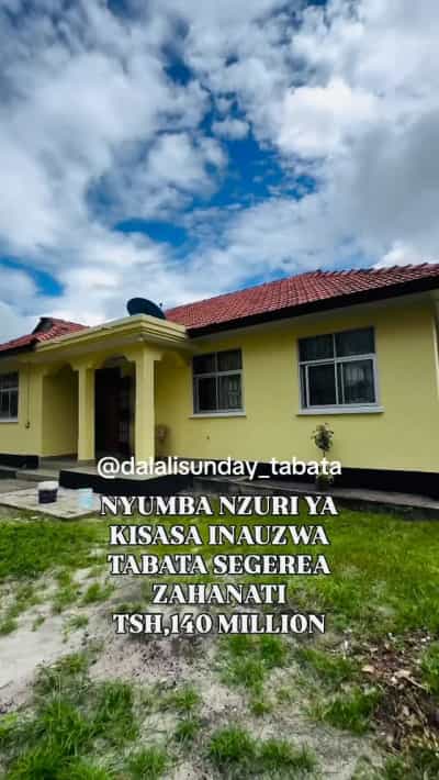 Nyumba ya vyumba vitatu inauzwa Tabata Segerea Kwa Bibi, Dar Es Salaam (690 sqm)