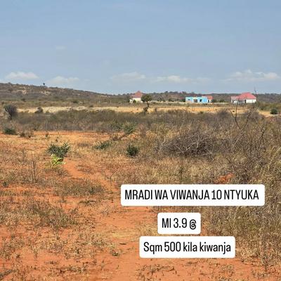 Viwanja vinauzwa Ntyuka Bwawani, Dodoma (500 sqm) Viwanja vinauzwa Ntyuka Bwawani, Dodoma (500 sqm)