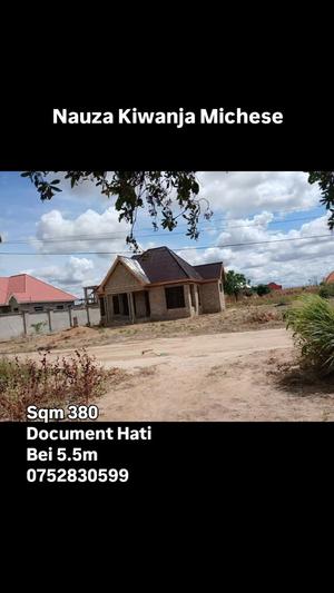 Kiwanja kinauzwa Michese, Dodoma sqm 380