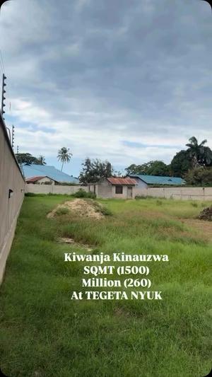 Kiwanja kinauzwa Tegeta Nyuki, Dar Es Salaam sqm 1500 Kiwanja kinauzwa Tegeta Nyuki, Dar Es Salaam sqm 1500