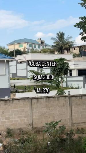 Kiwanja (Residential/Commercial) kinauzwa Goba Center, Dar Es Salaam (2300 sqm) Kiwanja (Residential/Commercial) kinauzwa Goba Center, Dar Es Salaam (2300 sqm)