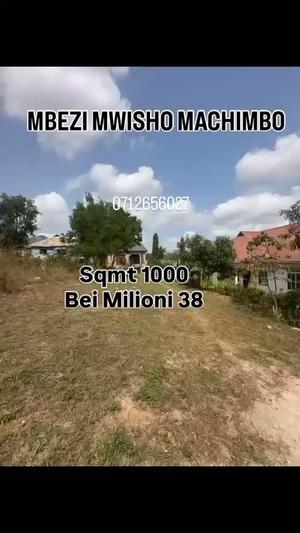 Plot for sale in Mbezi Mwisho, Dar Es Salaam sqm 1000