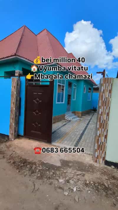 Nyumba ya vyumba vitatu inauzwa Mbagala Chamazi, Dar Es Salaam