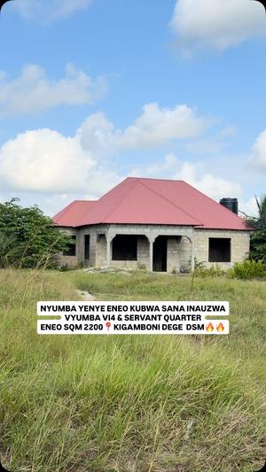 4 Bedrooms House for Sale in Dege, Kigamboni, Dar Es Salaam (2200 sqm)