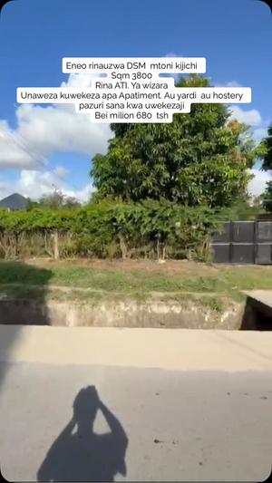 Kiwanja kinauzwa Mtoni Kijichi, Dar Es Salaam sqm 3800 Kiwanja kinauzwa Mtoni Kijichi, Dar Es Salaam sqm 3800