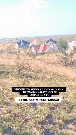 Residential Plot for Sale in Kiluvya Tondoroni, Pwani (440 sqm) Residential Plot for Sale in Kiluvya Tondoroni, Pwani (440 sqm)