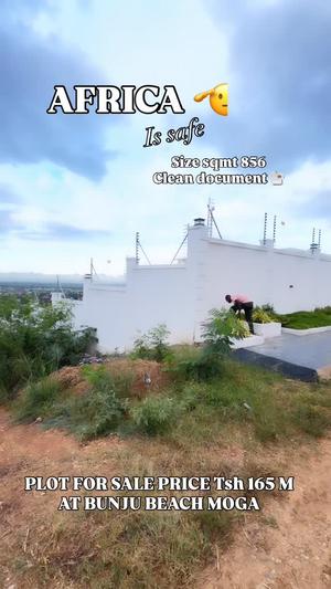 Plot for sale in Bunju Beach Moga, Dar Es Salaam sqm 856