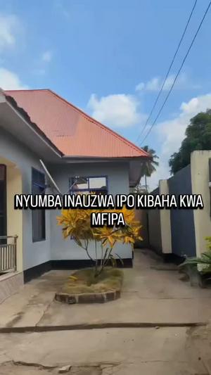 Nyumba ya vyumba vitatu inauzwa Kibaha Kwa Mfipa, Pwani Nyumba ya vyumba vitatu inauzwa Kibaha Kwa Mfipa, Pwani