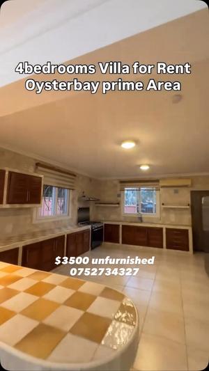 House for Rent in Oysterbay, Dar Es Salaam House for Rent in Oysterbay, Dar Es Salaam