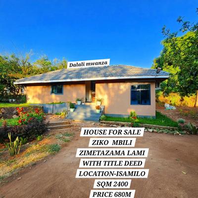 3 Bedrooms House for Sale in Isamilo, Mwanza (24000 sqm) 3 Bedrooms House for Sale in Isamilo, Mwanza (24000 sqm)