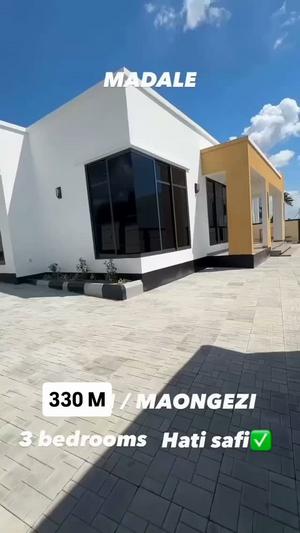 Nyumba ya vyumba vitatu inauzwa Madale Flamingo, Dar Es Salaam (500 sqm) Nyumba ya vyumba vitatu inauzwa Madale Flamingo, Dar Es Salaam (500 sqm)