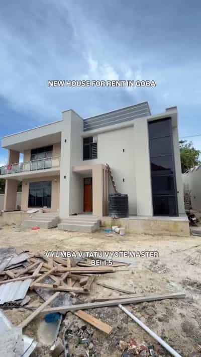 Nyumba/Apartment ya vyumba vitatu inapangishwa Goba, Dar Es Salaam