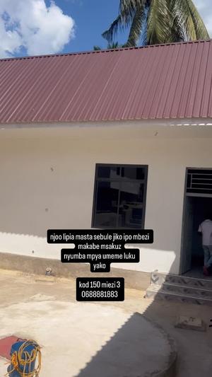 Nyumba ya chumba kimoja inapangishwa Mbezi Makabe Msakuzi, Dar Es Salaam