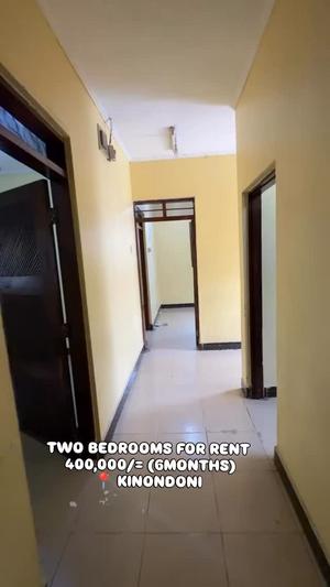 Apartment ya vyumba viwili inapangishwa Kinondoni Kwa Pinda, Dar Es Salaam