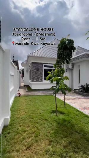 Nyumba ya vyumba vitatu inapangishwa Madale Kwa Kawawa, Dar Es Salaam
