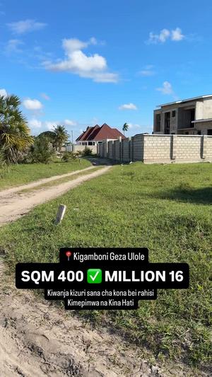 Plot for sale in Kigamboni, Dar Es Salaam